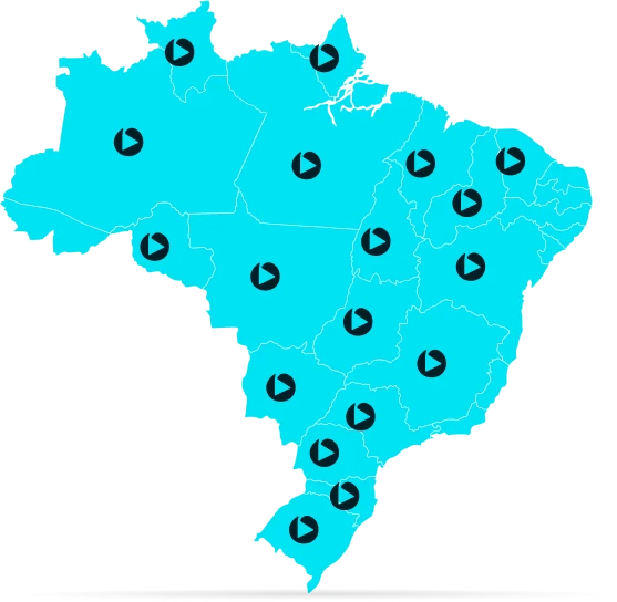 Franquias pelo Brasil