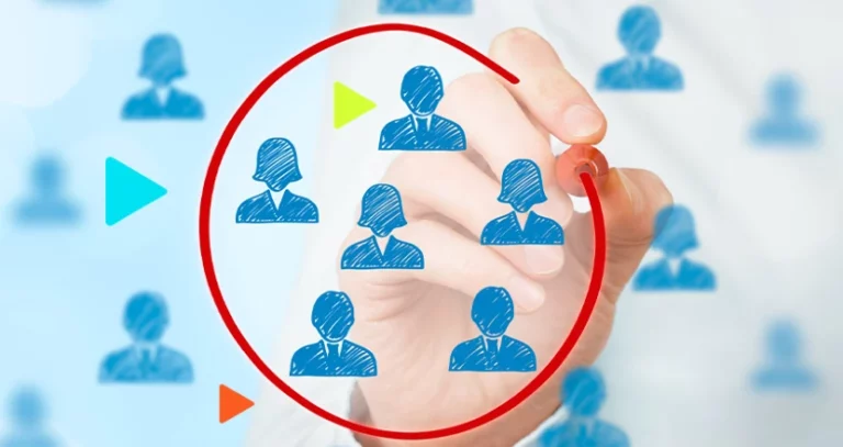 representação de pesquisa de mercado